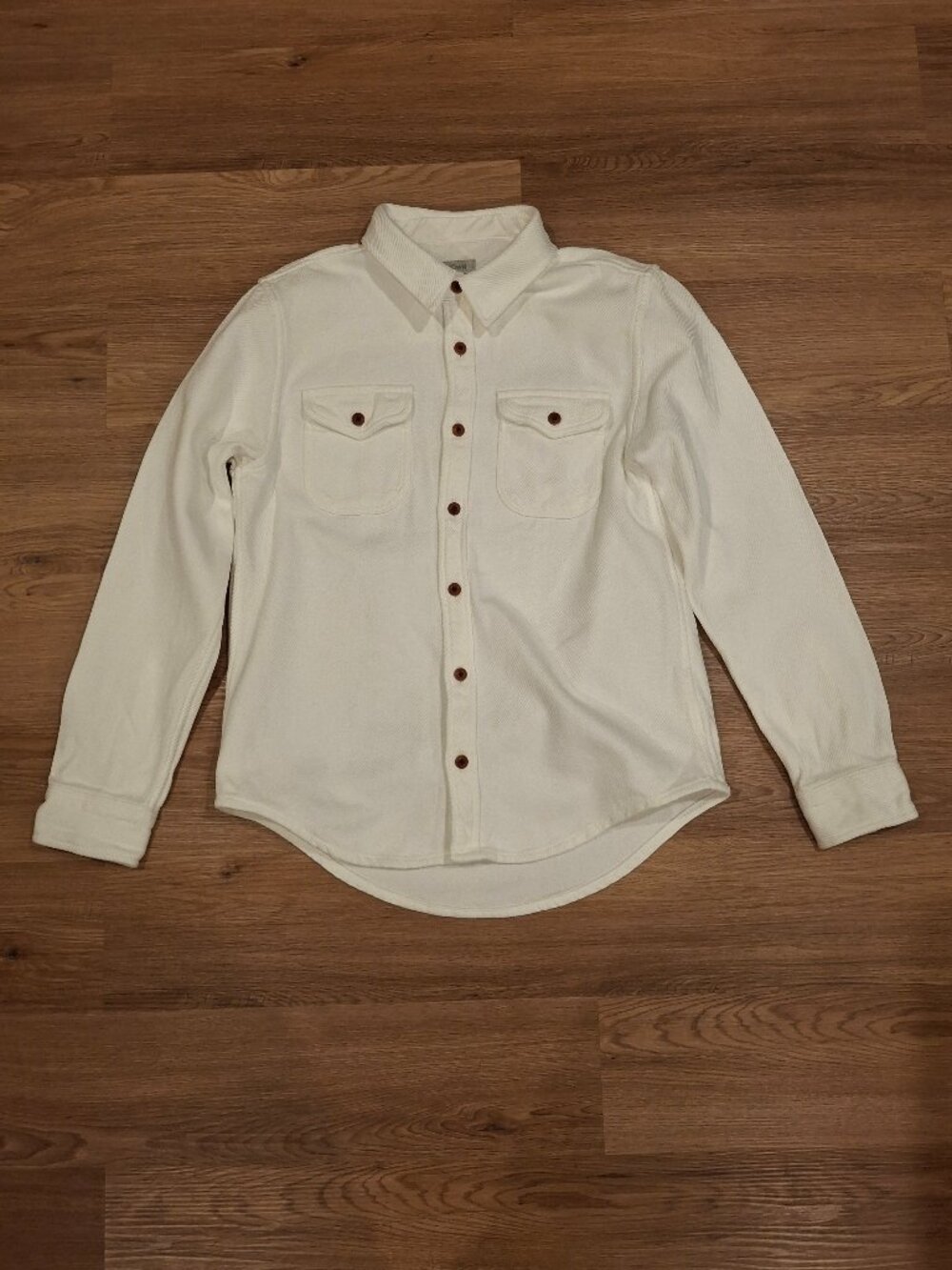 Outerknown Chroma Blanket Shirt - Small - White